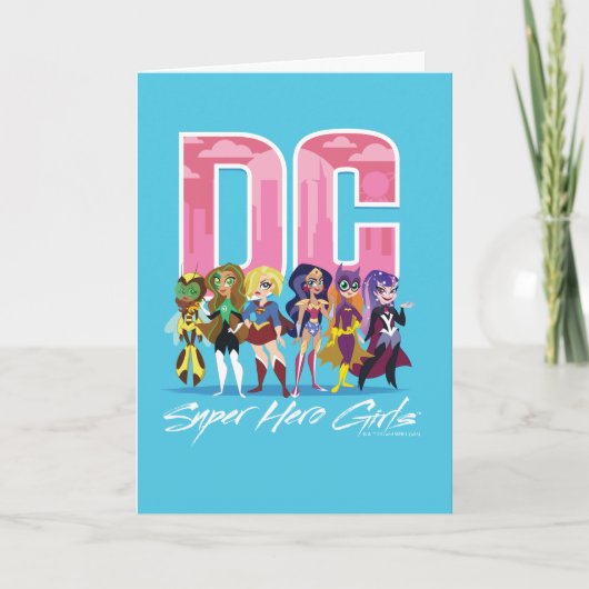 DC Super Hero Girls line-up Kaart (Voorkant)