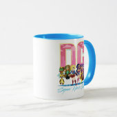 DC Super Hero Girls line-up Mok (Voorkant rechts)