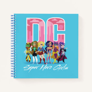 DC Super Hero Girls line-up Notitieboek