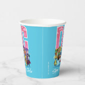 DC Super Hero Girls line-up Papieren Bekers (Rechts)