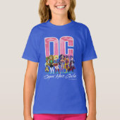 DC Super Hero Girls line-up T-shirt (Voorkant)