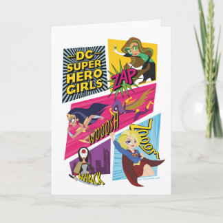 DC Super Hero Meisjes Actie Panelen Kaart