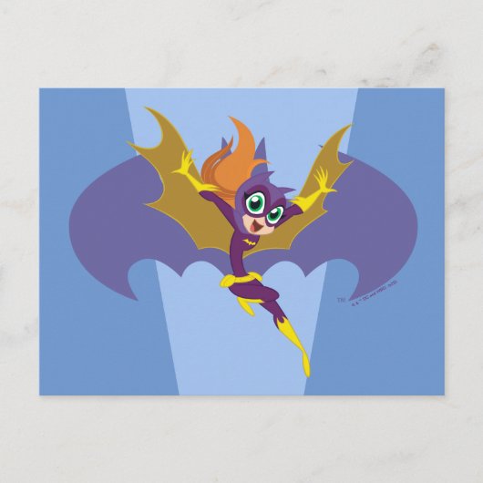 DC Super Hero Meisjes Batgirl Briefkaart (Voorkant)