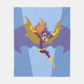 DC Super Hero Meisjes Batgirl Fleece Deken (Voorkant)