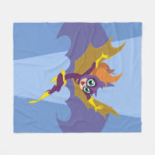 DC Super Hero Meisjes Batgirl Fleece Deken (Voorkant (Horizontaal))