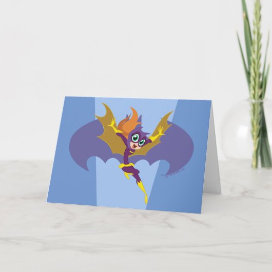 DC Super Hero Meisjes Batgirl Kaart (Voorkant)