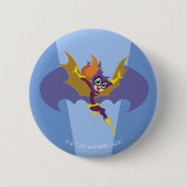 DC Super Hero Meisjes Batgirl Ronde Button 5,7 Cm (Voorkant)