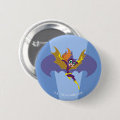 DC Super Hero Meisjes Batgirl Ronde Button 5,7 Cm (Voorkant /achterkant)