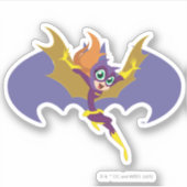 DC Super Hero Meisjes Batgirl Sticker (Voorkant)