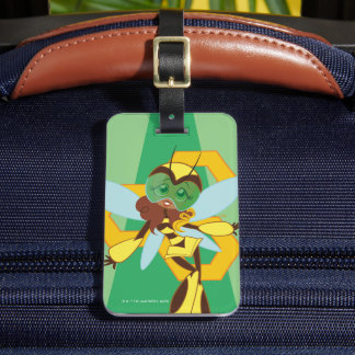 DC Super Hero Meisjes Bumble Bee Bagagelabel