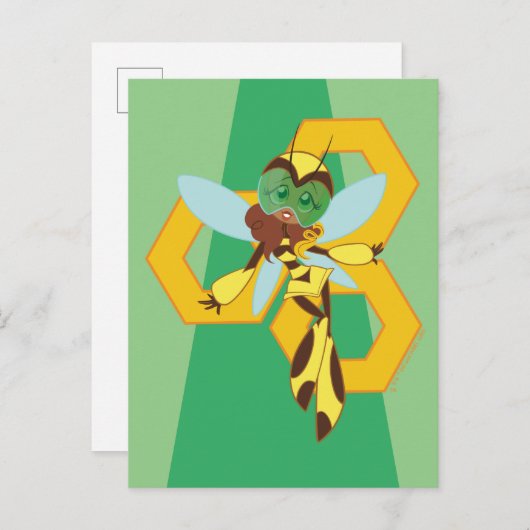 DC Super Hero Meisjes Bumble Bee Briefkaart (Voorkant / Achterkant)
