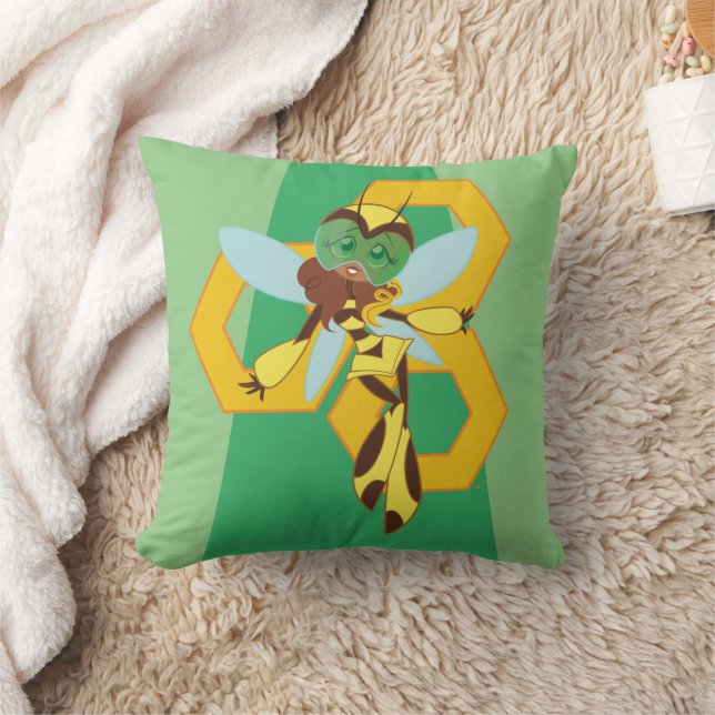 DC Super Hero Meisjes Bumble Bee Kussen (Deken)