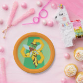 DC Super Hero Meisjes Bumble Bee Papieren Bordje (Feest)