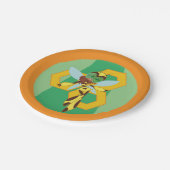 DC Super Hero Meisjes Bumble Bee Papieren Bordje (Gekanteld)