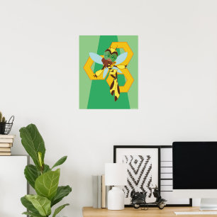 DC Super Hero Meisjes Bumble Bee Poster