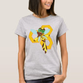 DC Super Hero Meisjes Bumble Bee T-shirt (Voorkant)