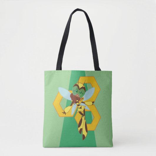 DC Super Hero Meisjes Bumble Bee Tote Bag (Voorkant)