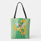 DC Super Hero Meisjes Bumble Bee Tote Bag (Achterkant)