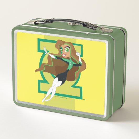 DC Super Hero Meisjes Groene Lantaarn (Achterkant)