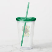 DC Super Hero Meisjes Groene Lantaarn Acryl Drinkbeker (Achterkant)