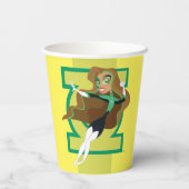 DC Super Hero Meisjes Groene Lantaarn Papieren Bekers (Achterkant)
