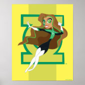 DC Super Hero Meisjes Groene Lantaarn Poster (Voorkant)