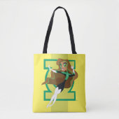 DC Super Hero Meisjes Groene Lantaarn Tote Bag (Voorkant)