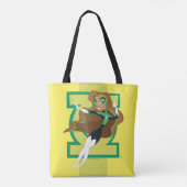 DC Super Hero Meisjes Groene Lantaarn Tote Bag (Achterkant)