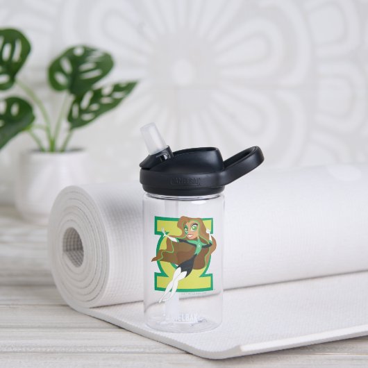 DC Super Hero Meisjes Groene Lantaarn Waterfles (Yoga)