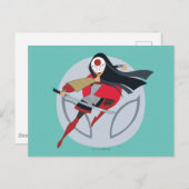 DC Super Hero Meisjes Katana Briefkaart (Voorkant / Achterkant)