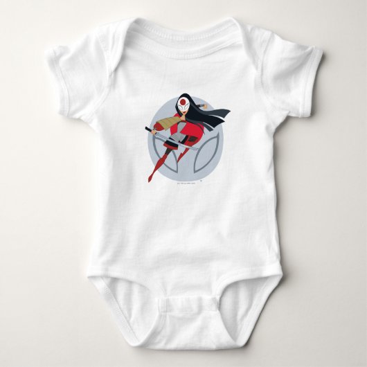 DC Super Hero Meisjes Katana Romper (Voorkant)