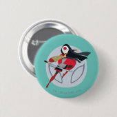 DC Super Hero Meisjes Katana Ronde Button 5,7 Cm (Voorkant /achterkant)