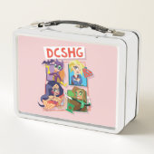 DC Super Hero Meisjes Quartet (Achterkant)