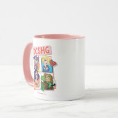 DC Super Hero Meisjes Quartet Mok (Voorkant links)