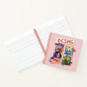 DC Super Hero Meisjes Quartet Notitieboek (Binnen)