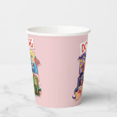 DC Super Hero Meisjes Quartet Papieren Bekers (Links)