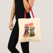 DC Super Hero Meisjes Quartet Tote Bag (Voorkant (product))