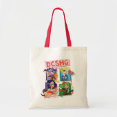 DC Super Hero Meisjes Quartet Tote Bag (Voorkant)