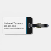 DC Super Hero Meisjes Regenboog Icoon Patroon Bagagelabel (Achterkant horizontaal)