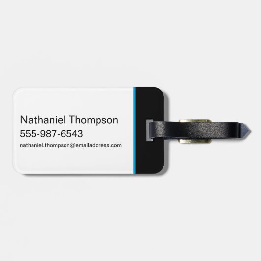 DC Super Hero Meisjes Regenboog Icoon Patroon Bagagelabel (Achterkant horizontaal)