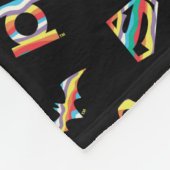 DC Super Hero Meisjes Regenboog Icoon Patroon Fleece Deken (Hoek)