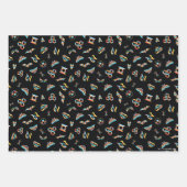 DC Super Hero Meisjes Regenboog Icoon Patroon Inpakpapier Vel (Voorkant 3)