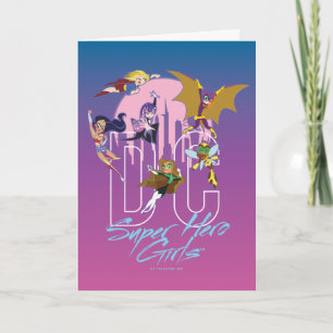 DC Super Hero Meisjes Skyline Kaart