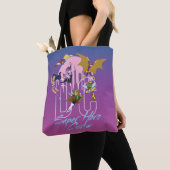 DC Super Hero Meisjes Skyline Tote Bag (Dichtbij)