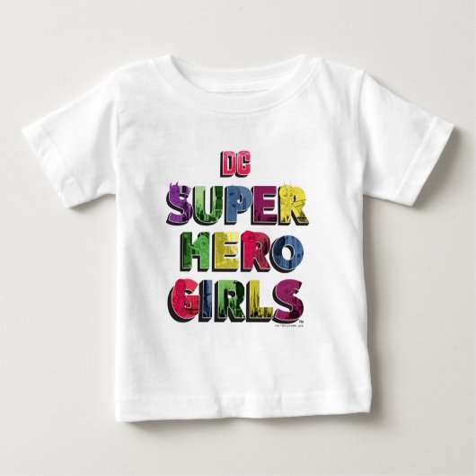 DC Super Hero Meisjes Stad Lettering (Voorkant)