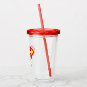 DC Super Hero Meisjes Supergirl Acryl Drinkbeker (Links)