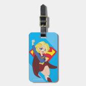 DC Super Hero Meisjes Supergirl Bagagelabel (Voorkant verticaal)