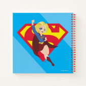 DC Super Hero Meisjes Supergirl Notitieboek (Achterkant)
