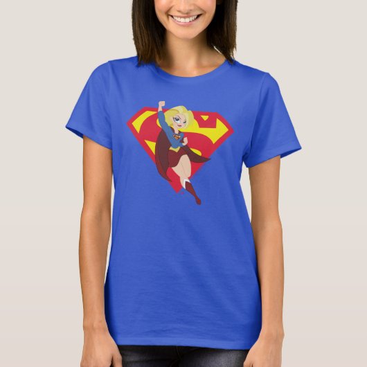 DC Super Hero Meisjes Supergirl T-shirt (Voorkant)