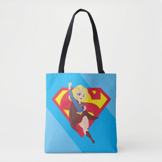 DC Super Hero Meisjes Supergirl Tote Bag (Voorkant)